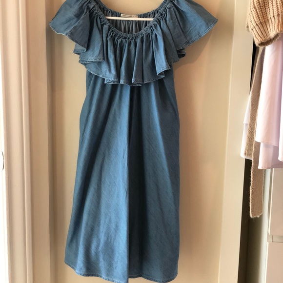 Alexa Chung for AG Denim Chambray Dress, xs - Picture 2 of 9